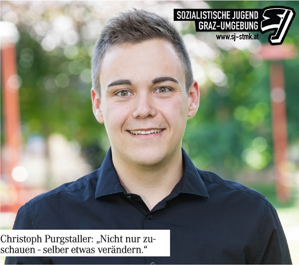 Christoph Purgstaller - Sozialistische Jugend Graz-Umgebung