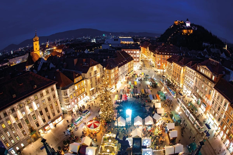 Die Erlebnisregion Graz leuchtet auf
