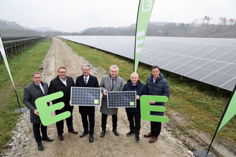 Personelle Änderungen und Eröffnung Photovoltaik-Park der Energie Steiermark